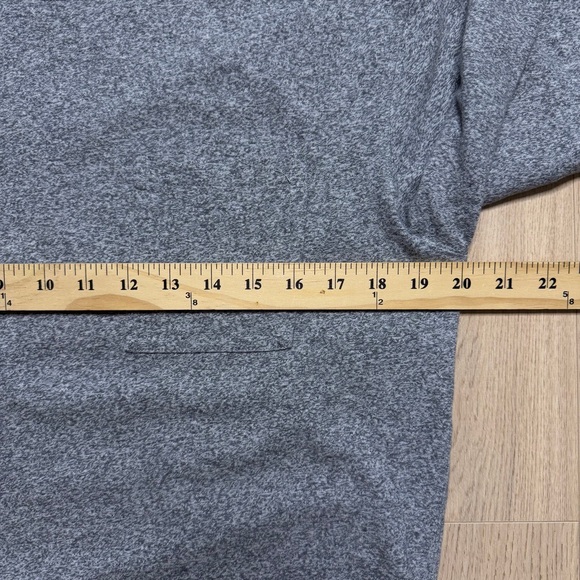 J. Crew Oarsman Cotton Long Sleeve T-Shirt Mens Small Gray Relaxed Fit Blank - Picture 7 of 9